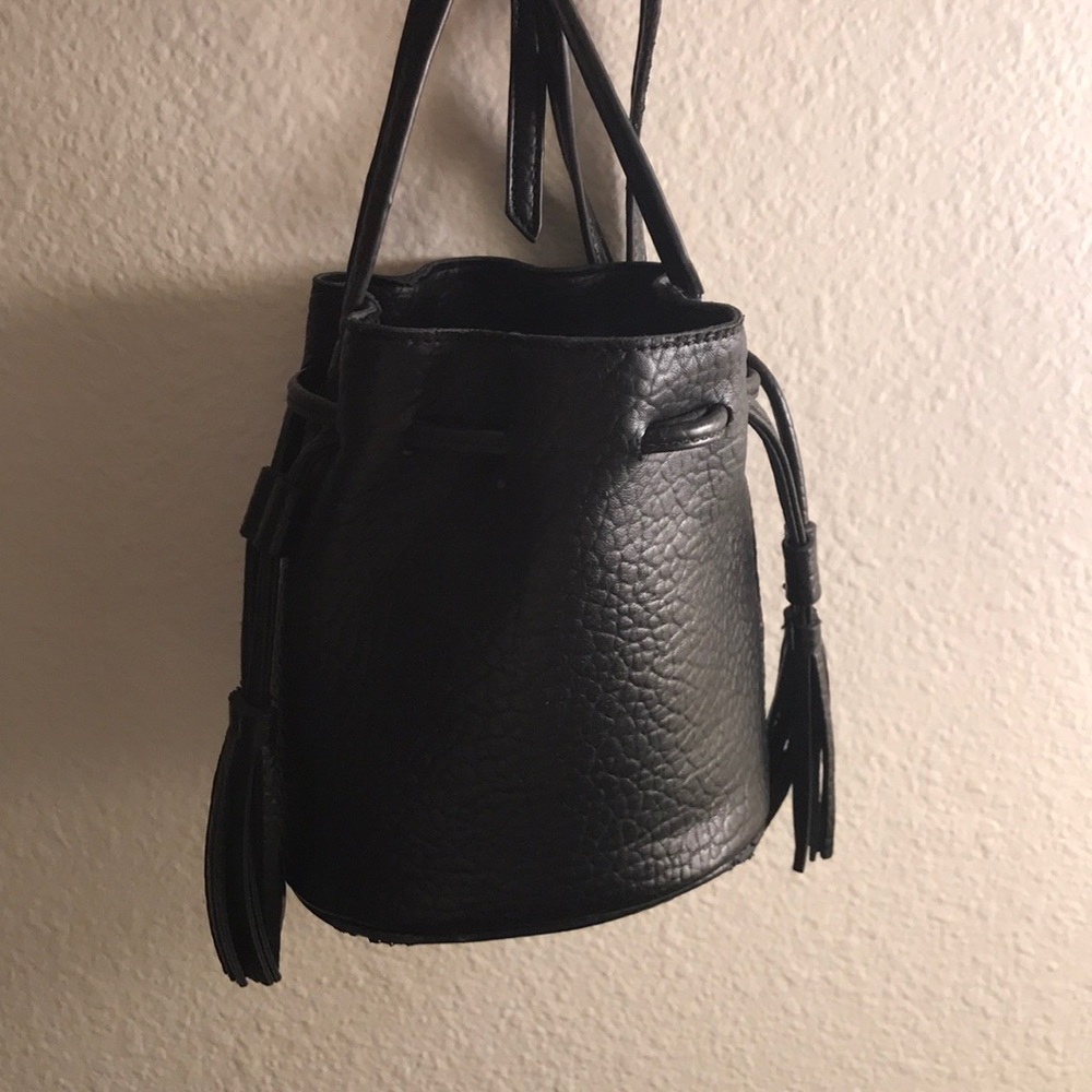 Free People Vegan Leather Bucket Bag